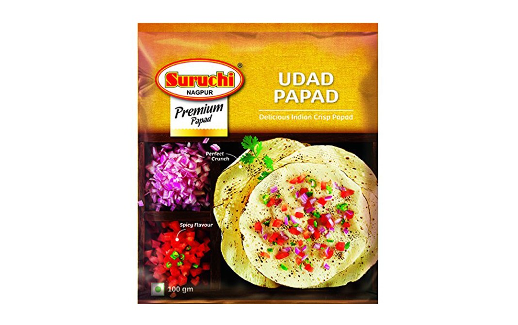 Suruchi Udad Papad    Pack  200 grams
